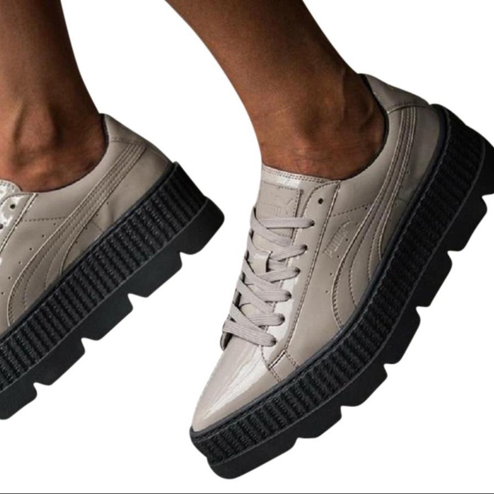 NIB Pointy Fenty Creepers in Dove